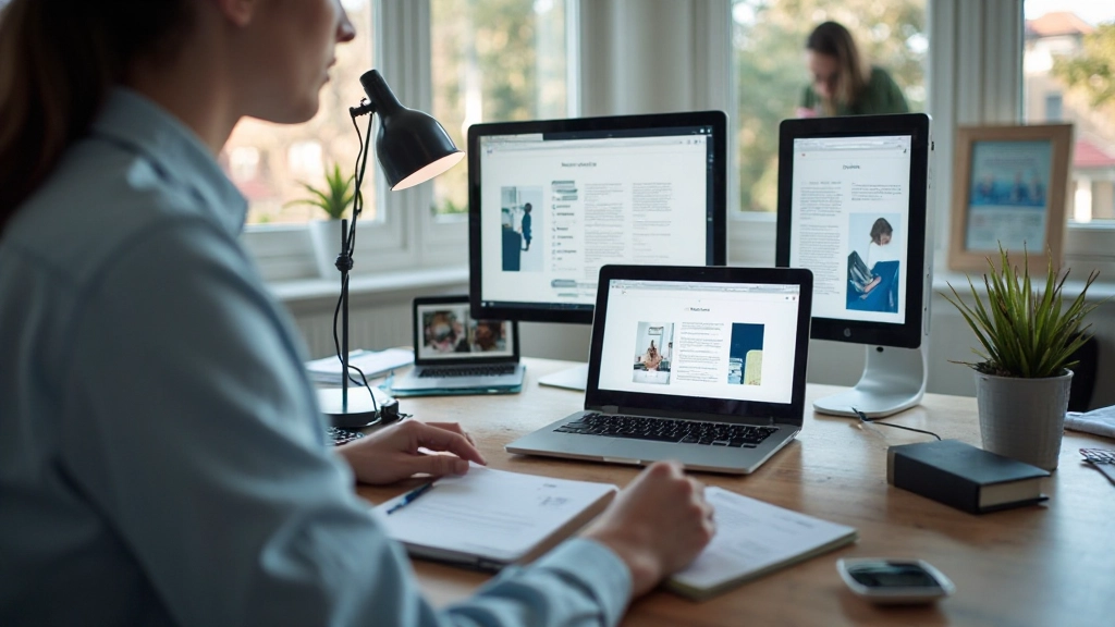 Responsive design layout demonstratie op verschillende schermgrootten, tablet, mobiel en desktop